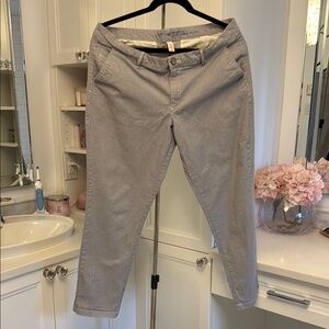 GAP Gray Straight Leg Pants